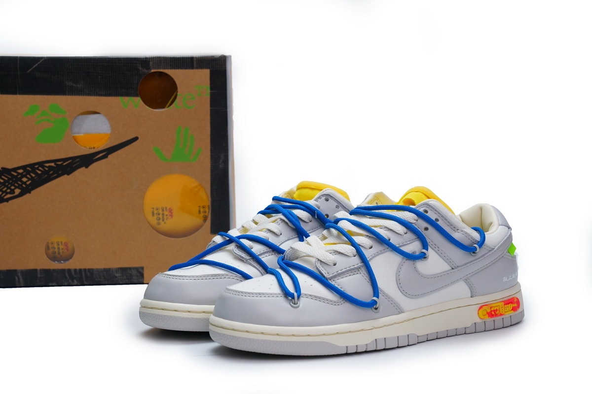 OFF WHITE x Nike Dunk SB Low The 50 NO.10 DM1602-112