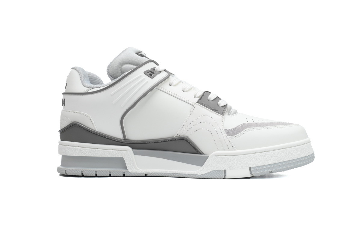 Louis Vuitton Trainer Grey and White