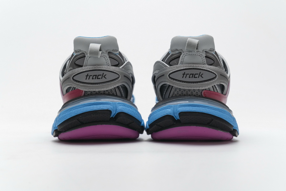 Balenciaga Track Tess S Blue Pink Silver 542436 W1GC1 4051