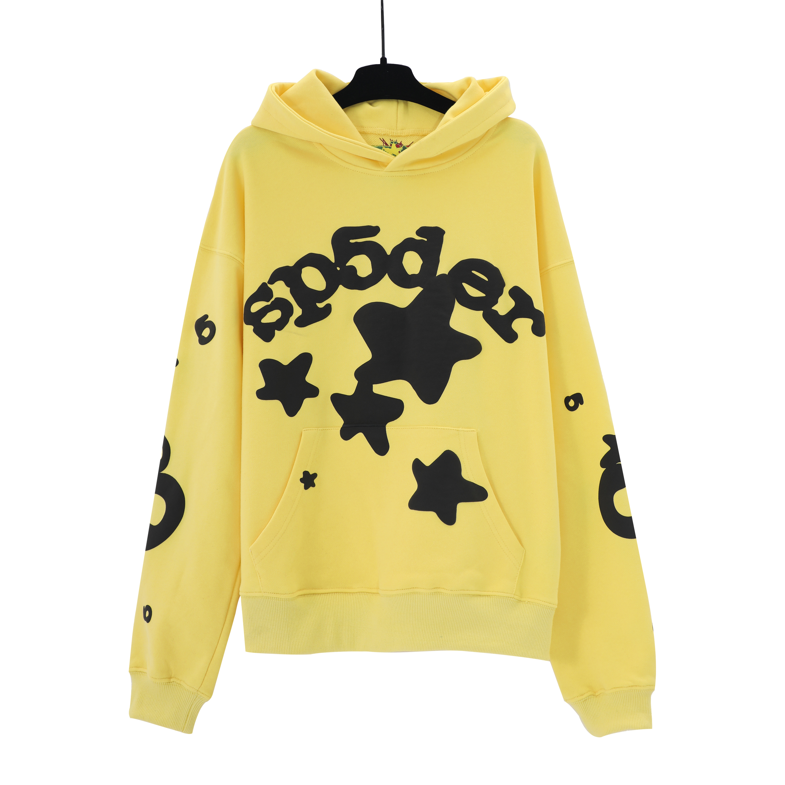 Sp5der Yellow Beluga Hoodie