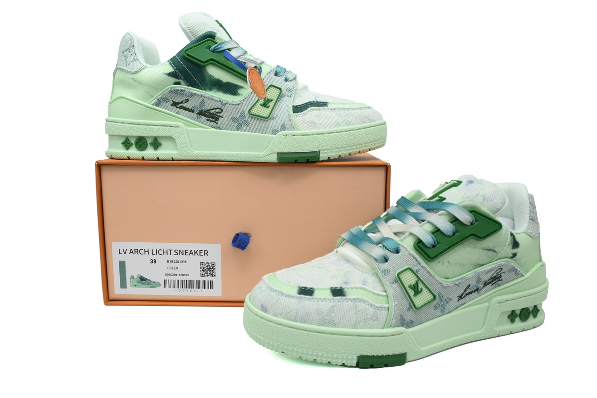 Louis Vuitton Trainer Golf Rendering Green