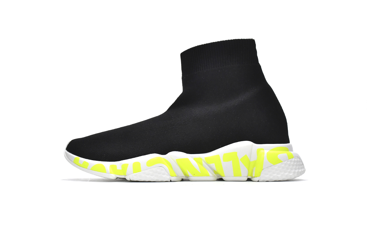 Balenciaga Speed Trainer Black Green
