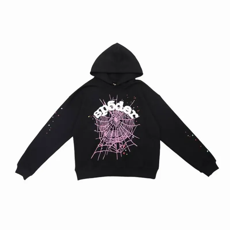 Sp5der Web Hoodie Black