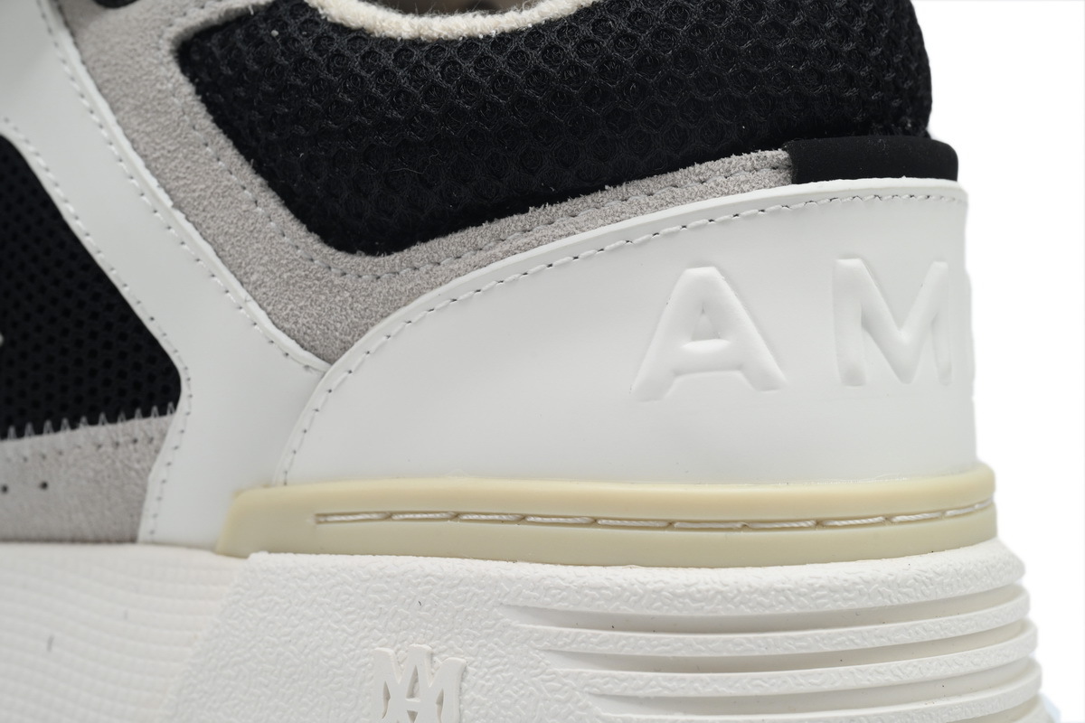 AMIRI White Gray Black