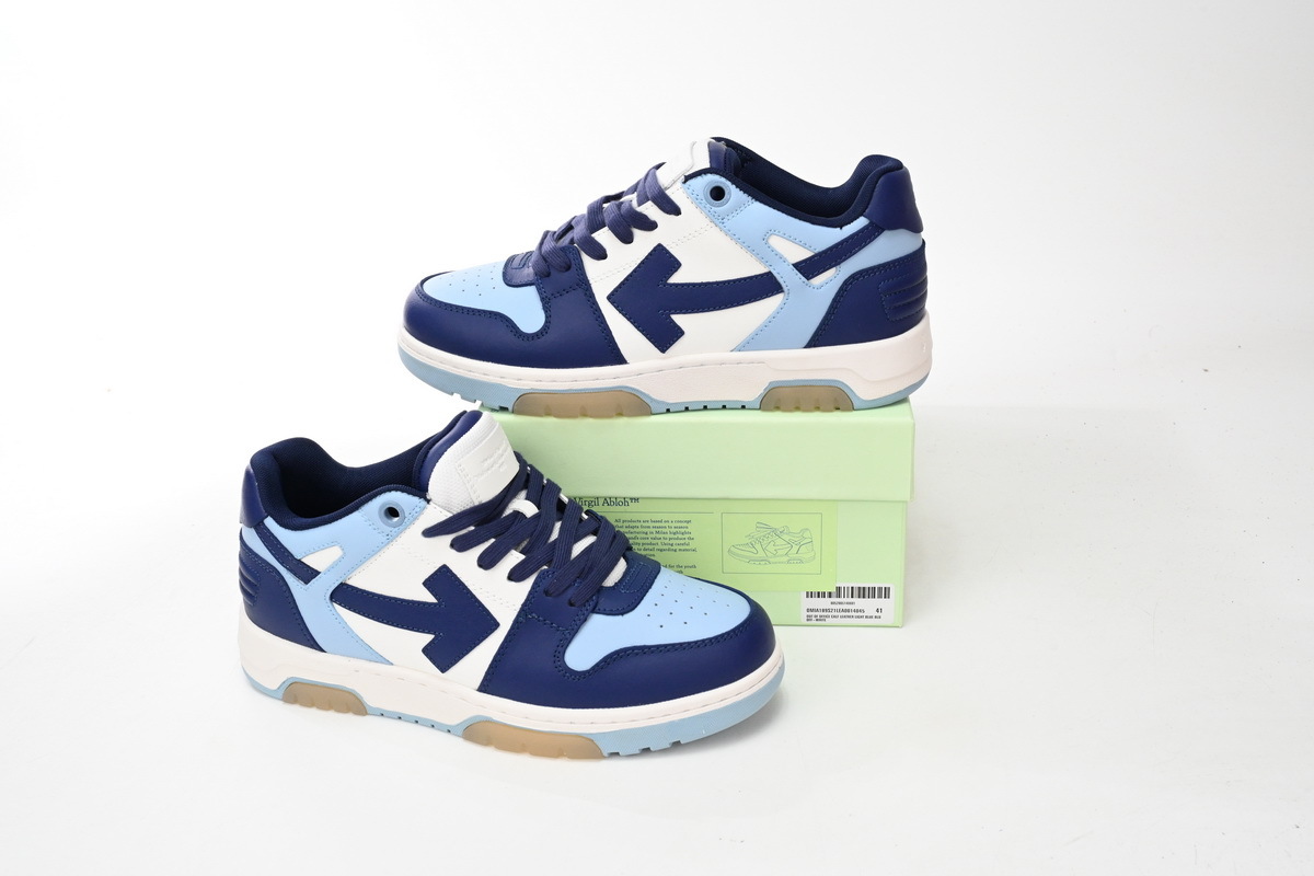 OFF-WHITE Out Of Double Blue White OMIA18 9S21LEA00 14045