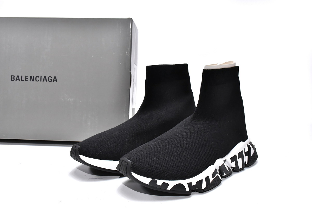 Balenciaga Speed Graffiti Sneakers Technical Knit