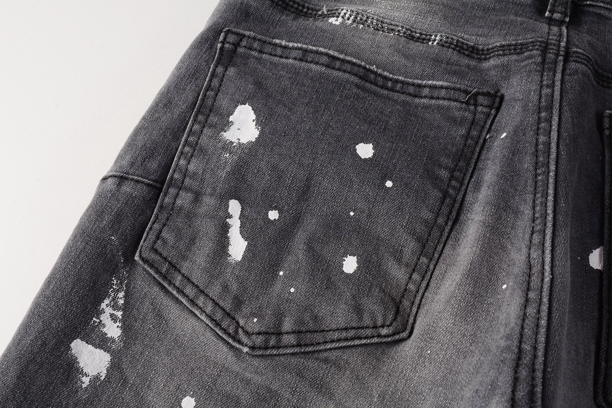 Purple Jeans Gradient Black 010