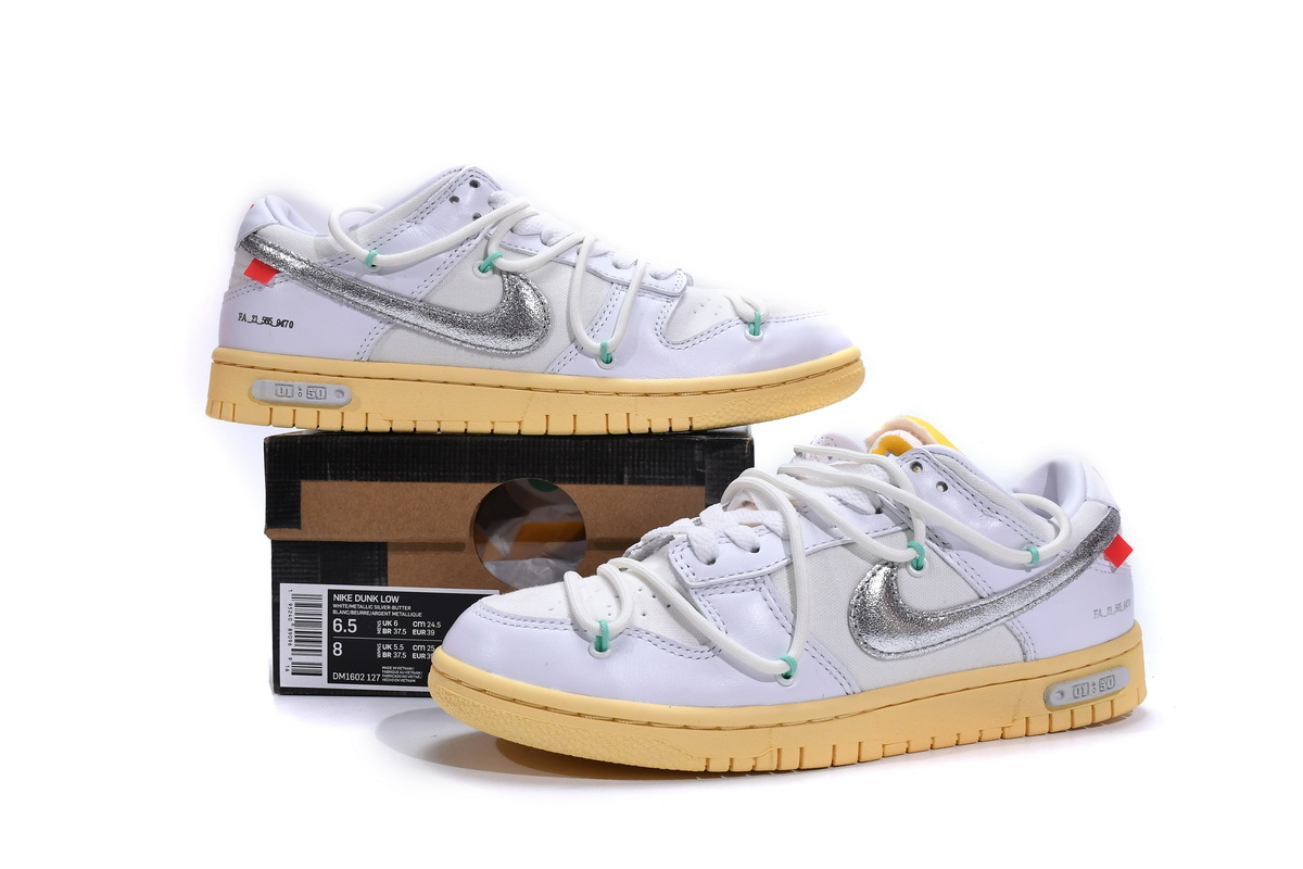 OFF WHITE x Nike Dunk SB Low The 50 NO.1 DM1602-127