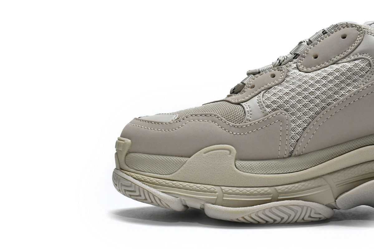 Balenciaga Triple S Rice Ash 534737 W2FW1 9700