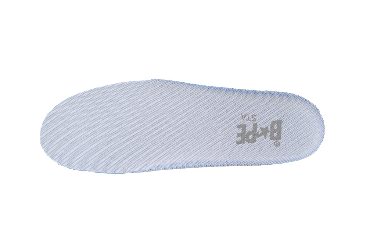 A Bathing Ape Bape Sta Low White 1H70-191-006