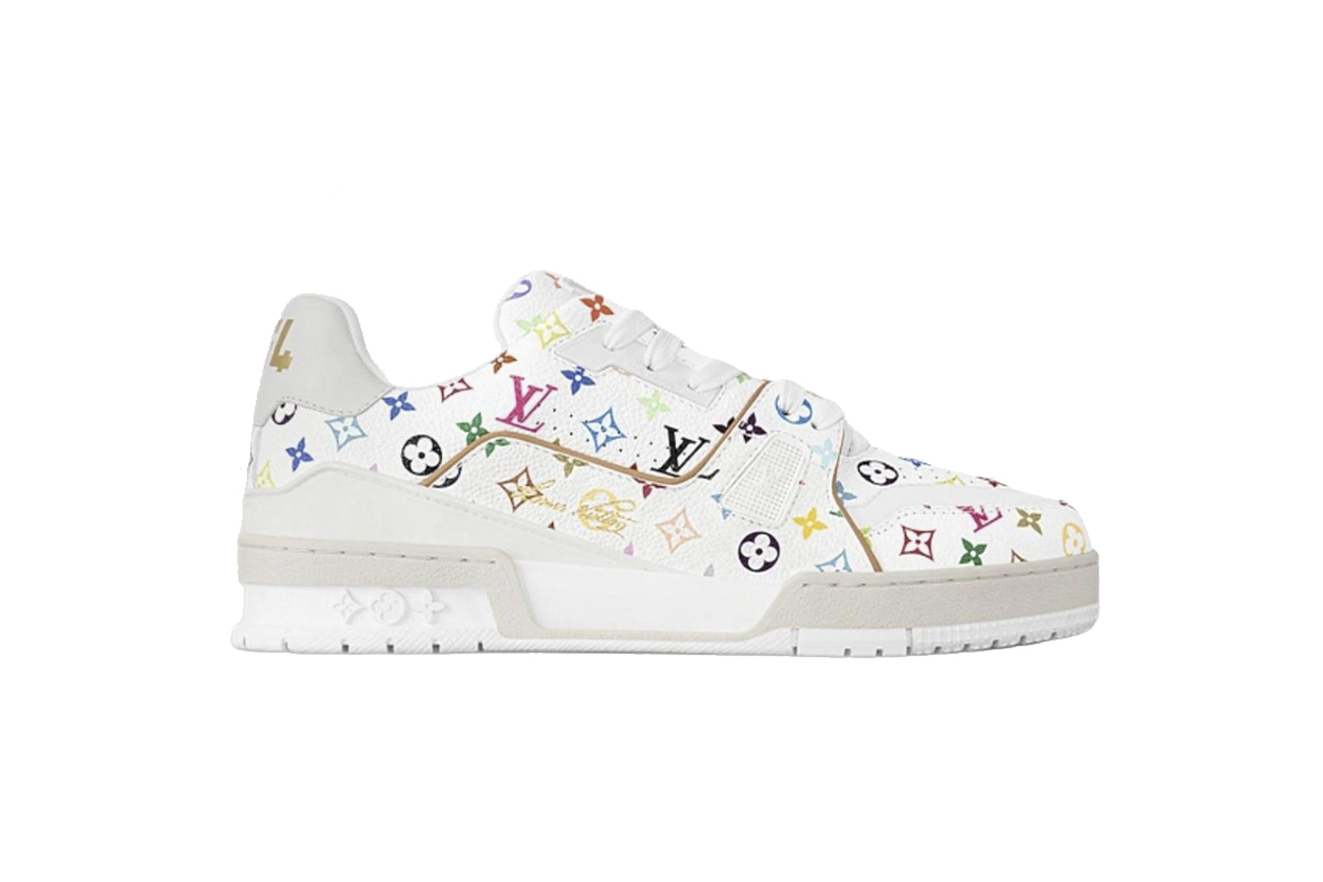 Louis Vuitton Takashi Murakami Trainer White 1AGZDT