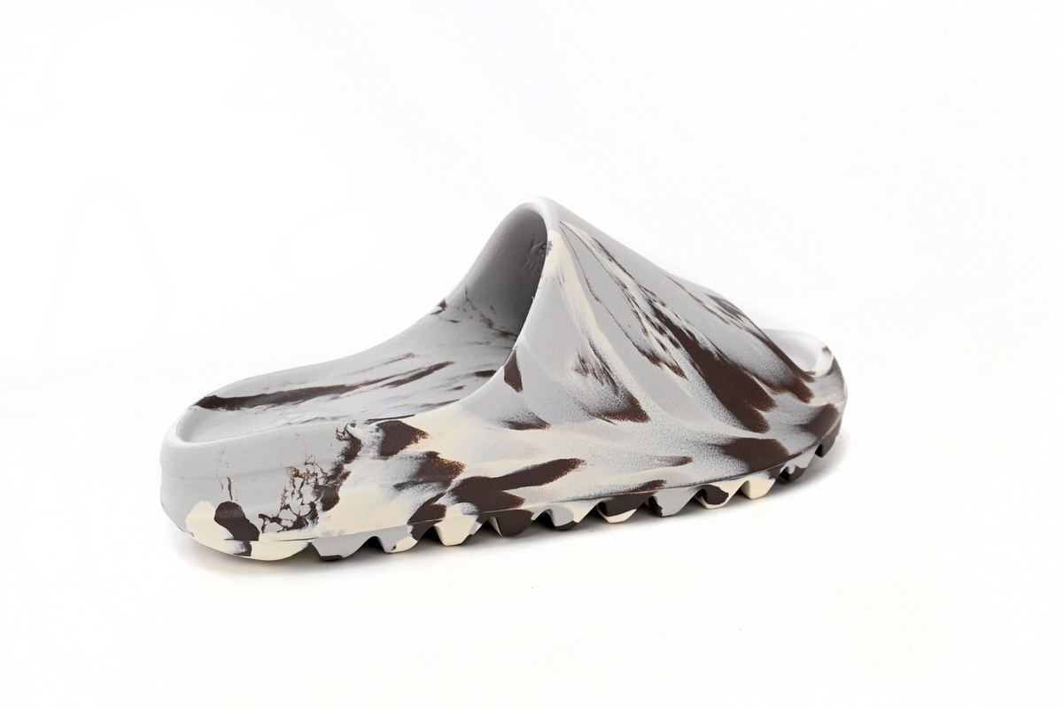 Yeezy Slide Enflame Oil Painting White Grey GZ5553
