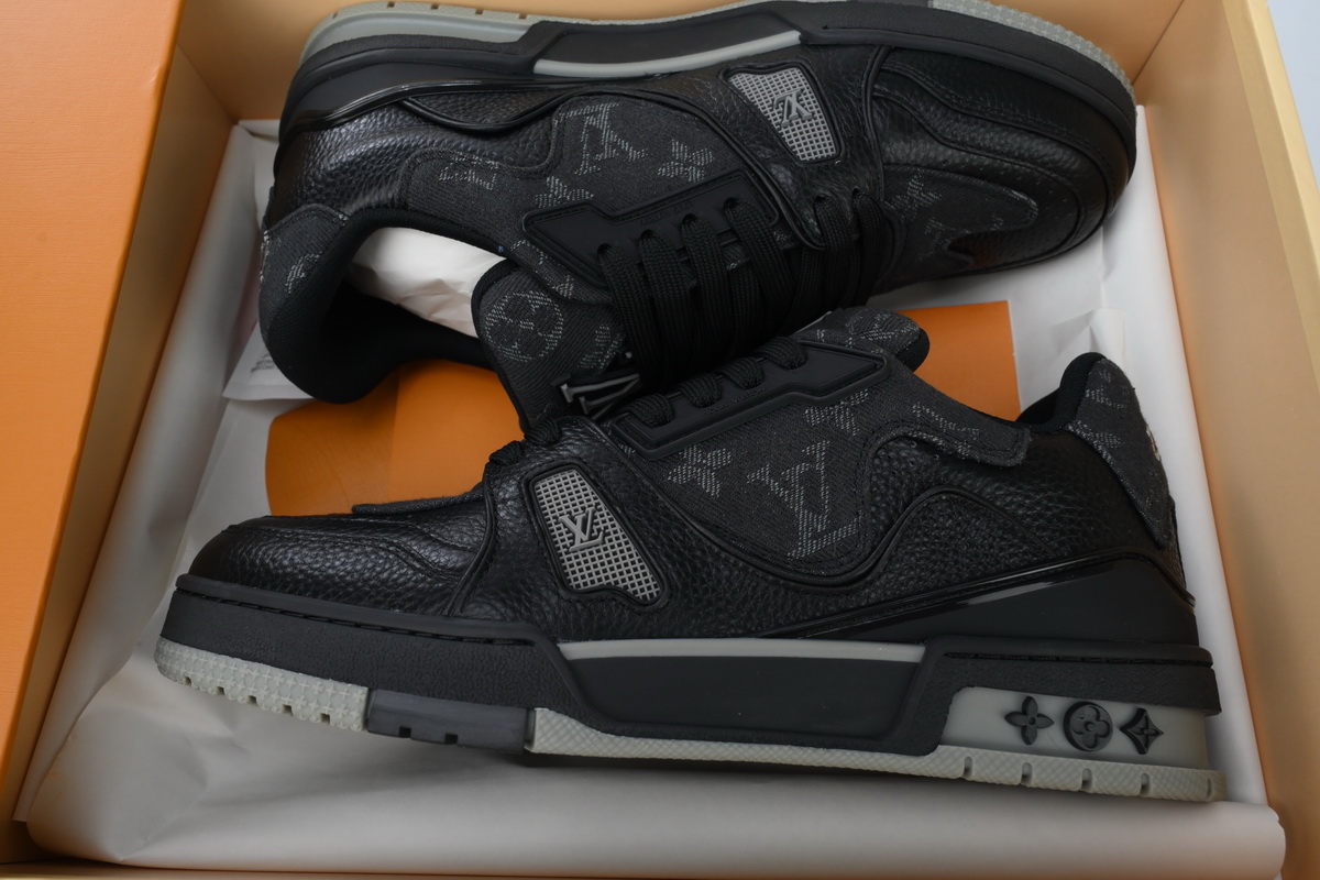 Louis Vuitton Trainer x Nigo Black Denim