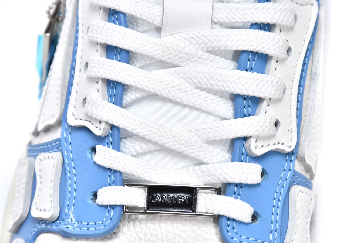 Amiri Skel Top low Top Sneakers White Blue