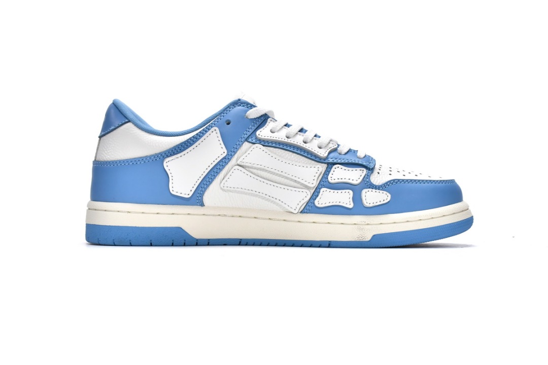 Amiri Skel Top low Top Sneakers White Blue