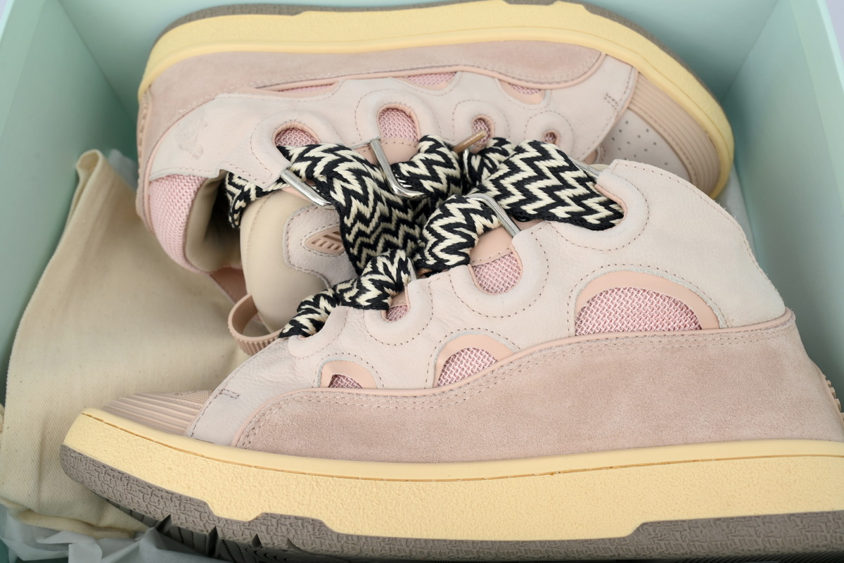 Lanvin Leather Curb Pink Gum FM-SKRK11-DRAG-A2051