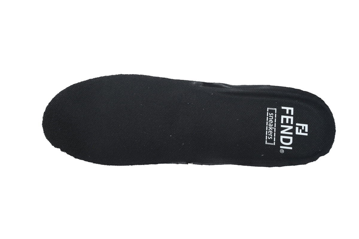 Fendi Match Low Sneaker White Black