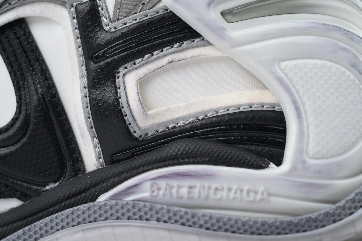 Balenciaga Runner Sneaker Grey White Black 772774 W3RNY 9012