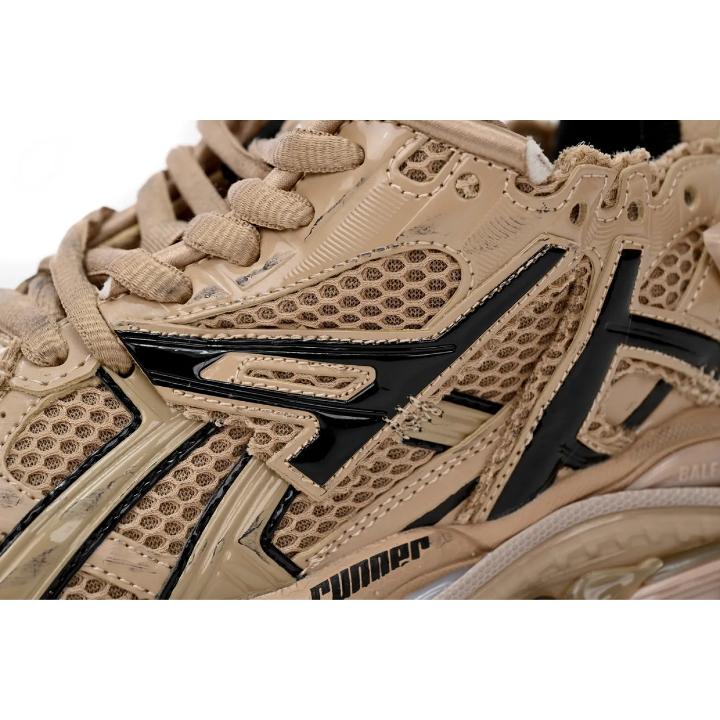 Balenciaga Runner Sneaker Dark Brown 677402W1RA80125