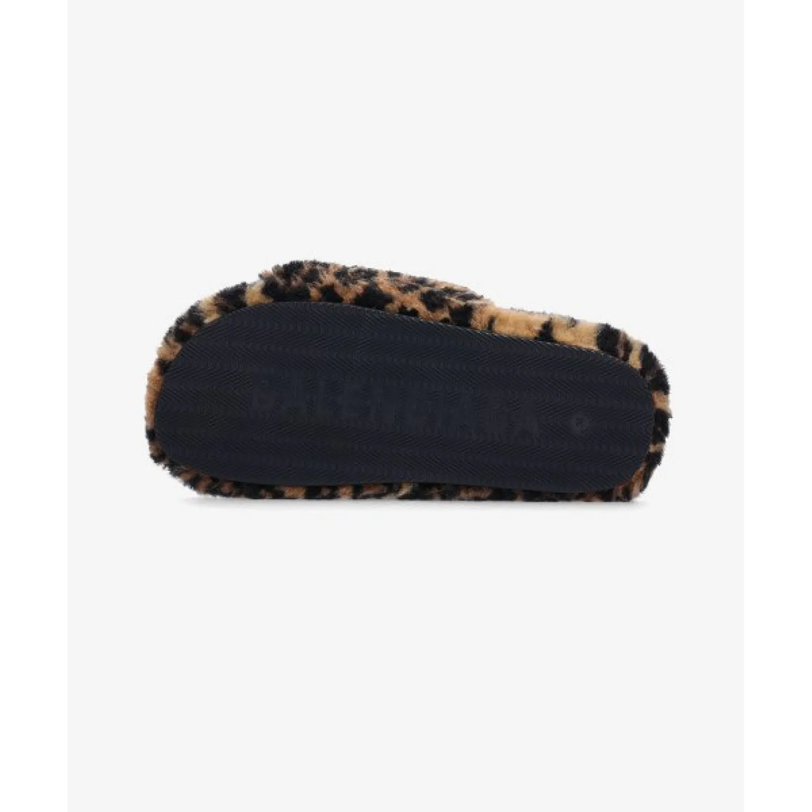 Balenciaga Furry Slides Leopard