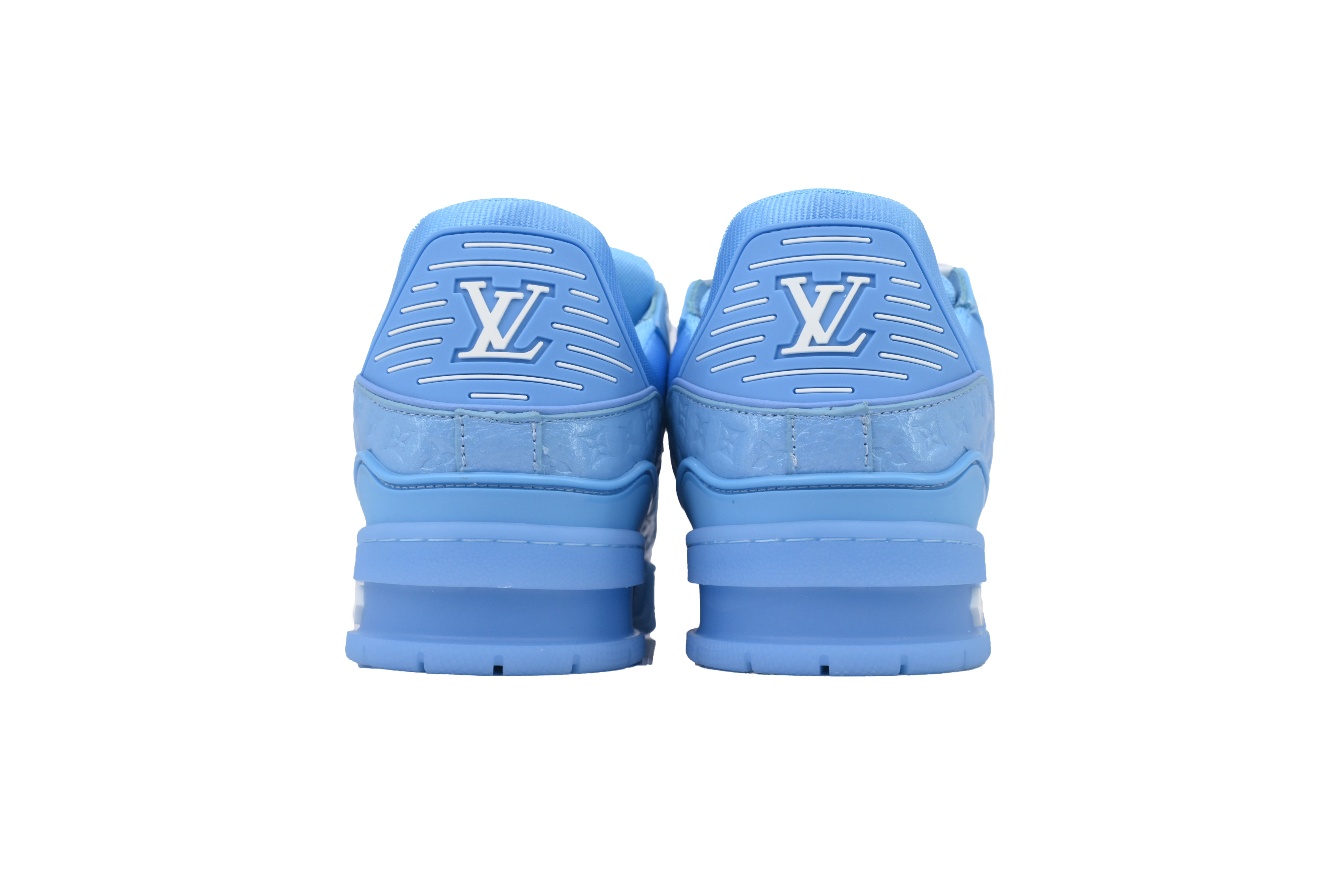 Louis Vuitton Blue Lychee Patent Leather