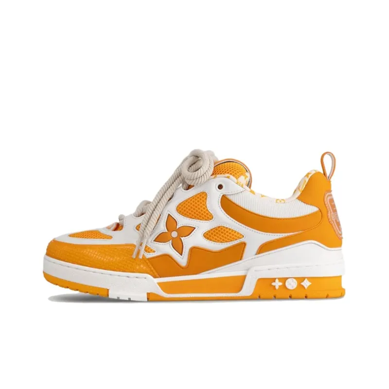 Louis Vuitton Skate Sneaker Yellow White 1ACFJZ
