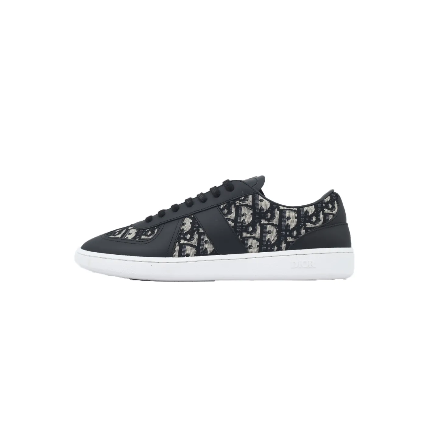 Dior B01 Matchpoint Sneaker White And Black Print
