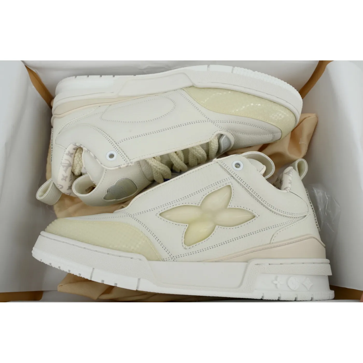 Louis Vuitton LV Skate Sneaker All White