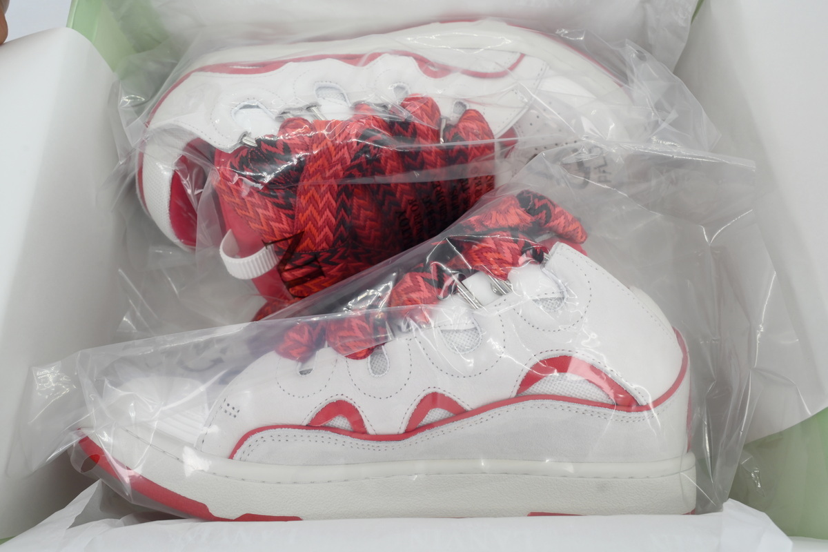 LANVIN White White Red