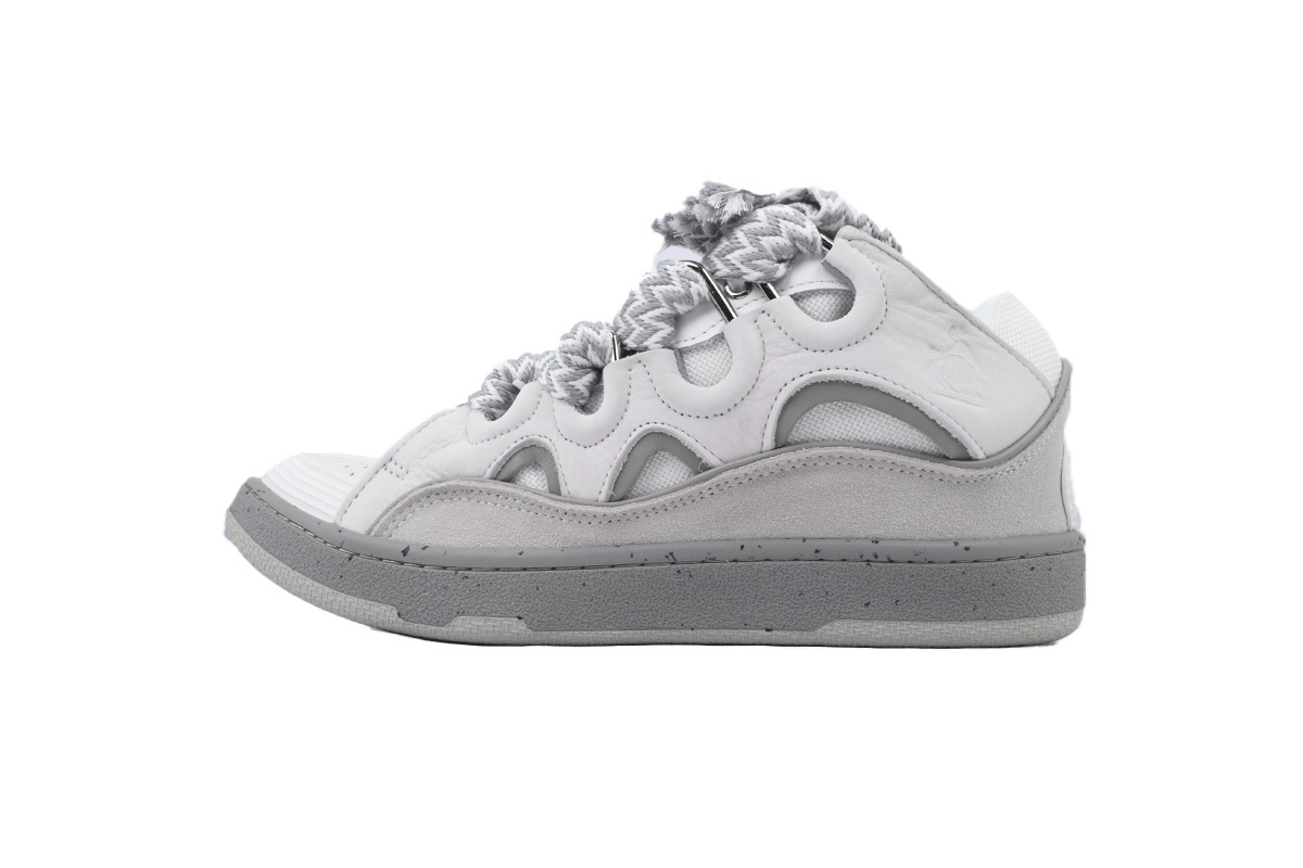 Lanvin Curb Sneaker Grey/White
