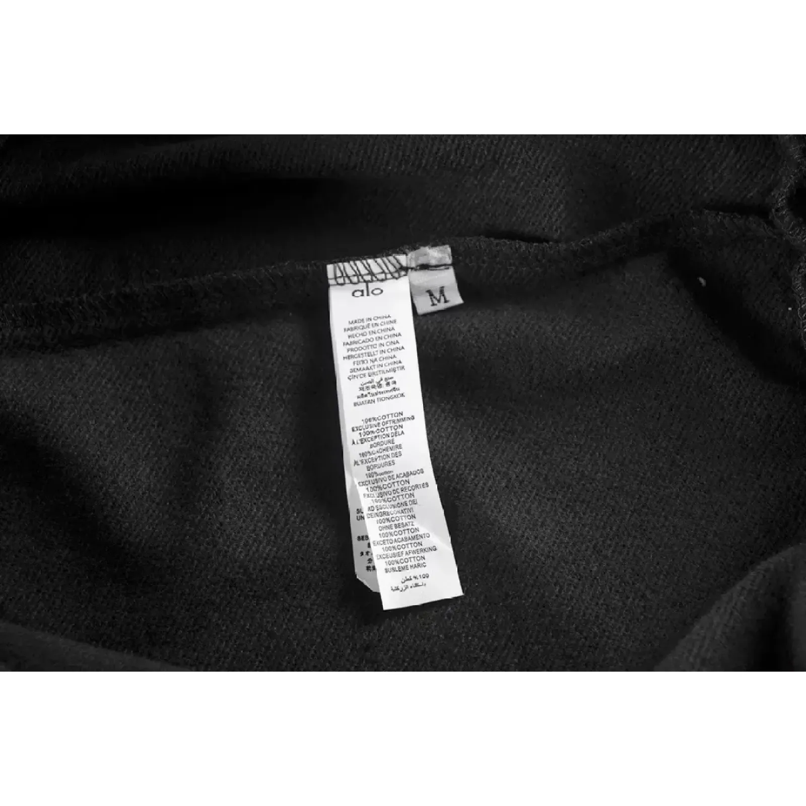 Alo Yoga Accolade 1/4 Zip Pullover Black