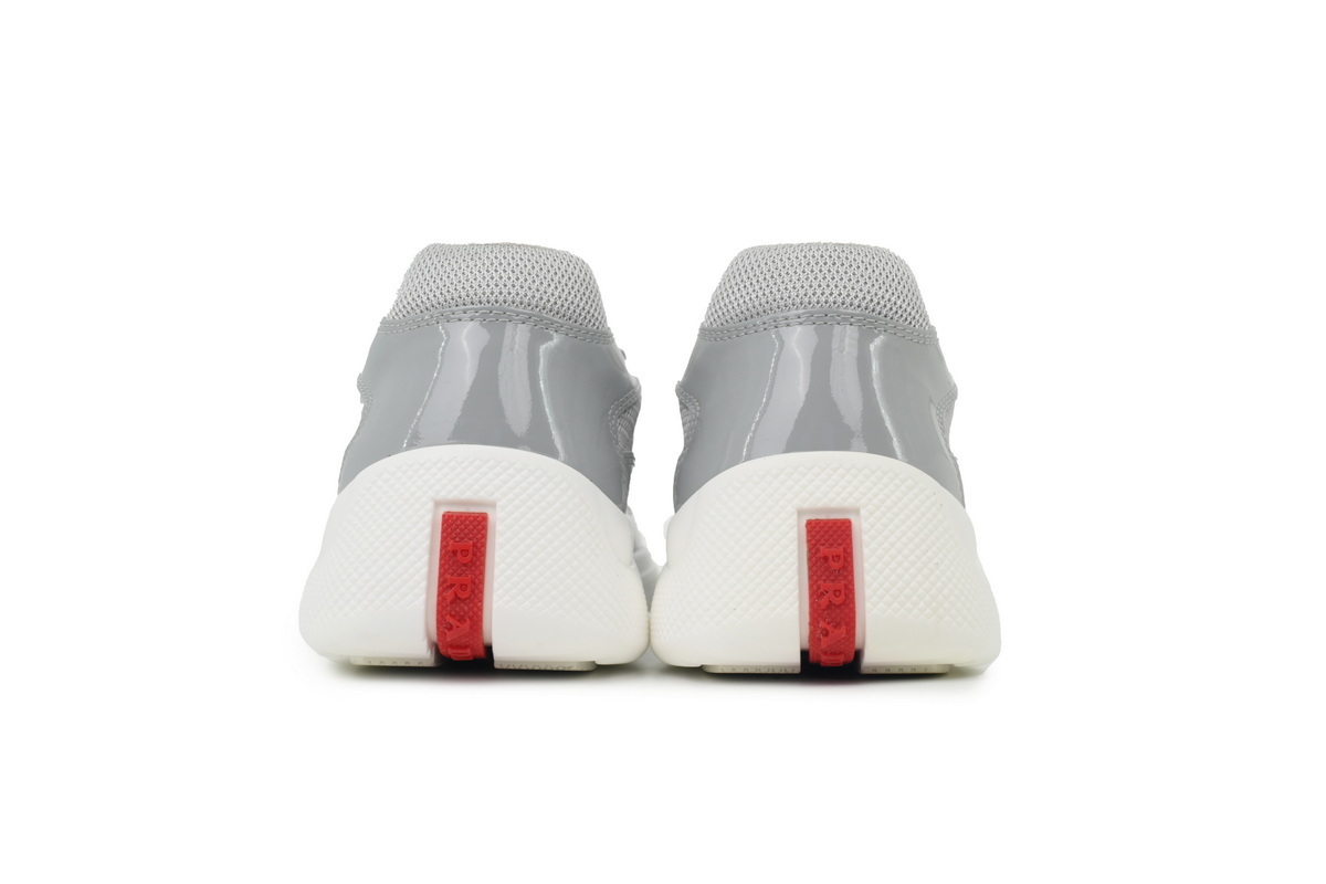 Prada Sneakers White Gray