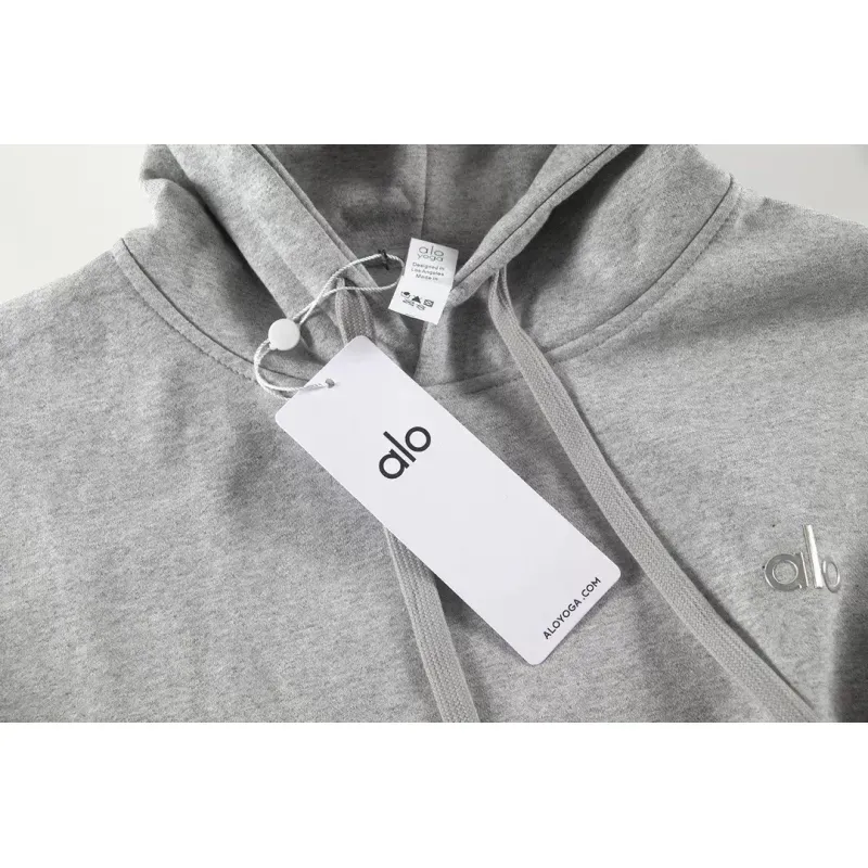 Alo Yoga Accolade Hoodie Grey