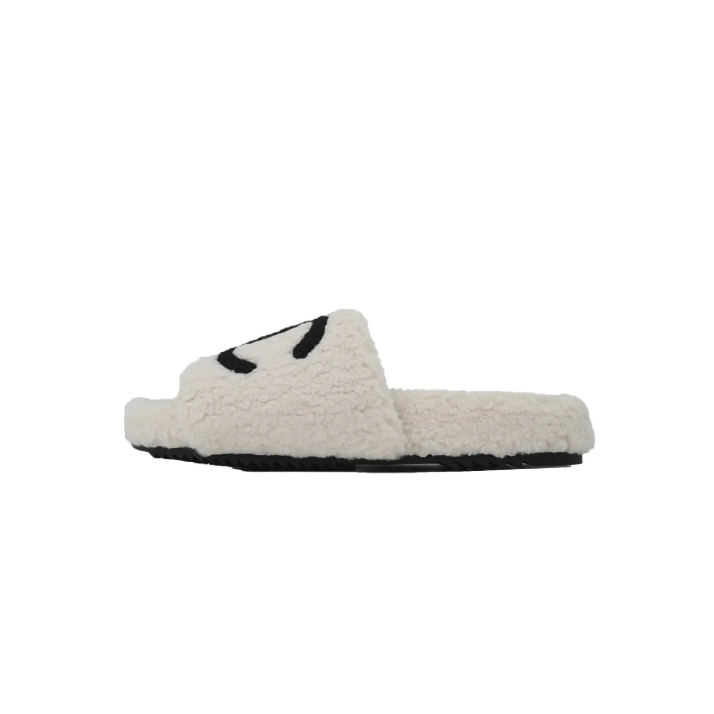 Chanel Wool Slippers White