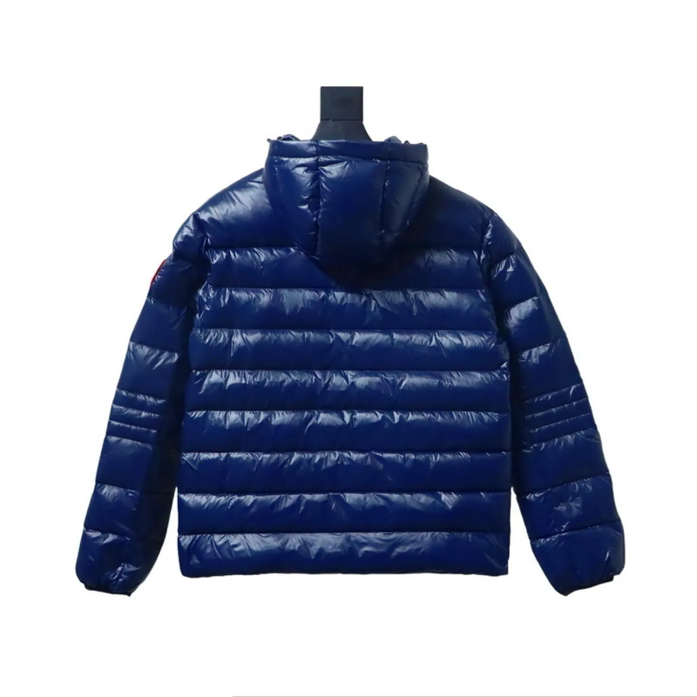 Canada Goose Crofton Slim-Fit Recycled Nylon-Ripstop Hooded Down Jacket Dark Blue