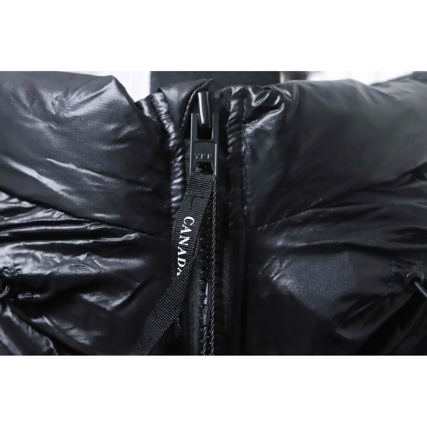 Canada Goose Crofton Slim-Fit Recycled Nylon-Ripstop Hooded Down Jacket Black