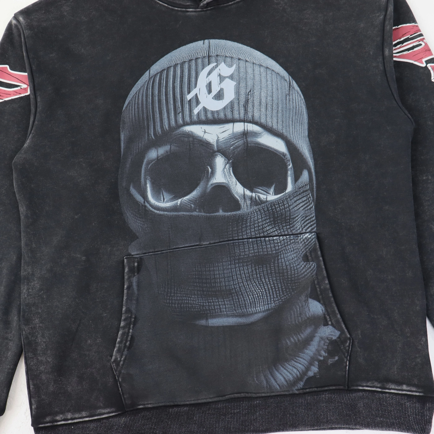 Godspeed Balaclava Szn Hoodie Washed Black