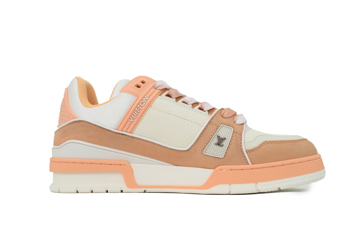 Louis Vuitton LV Trainer Pink White